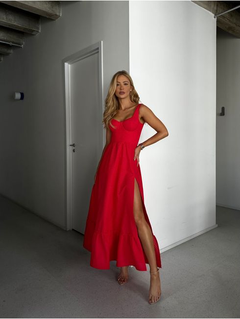 Vestido Vermelho Nicole