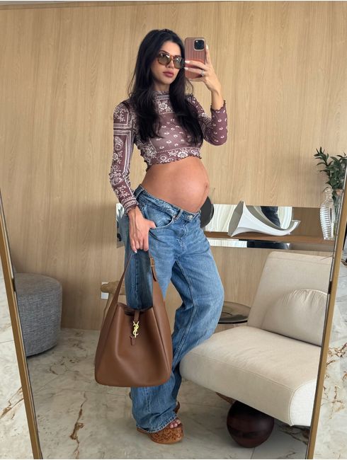 Cropped Marrom Lucy