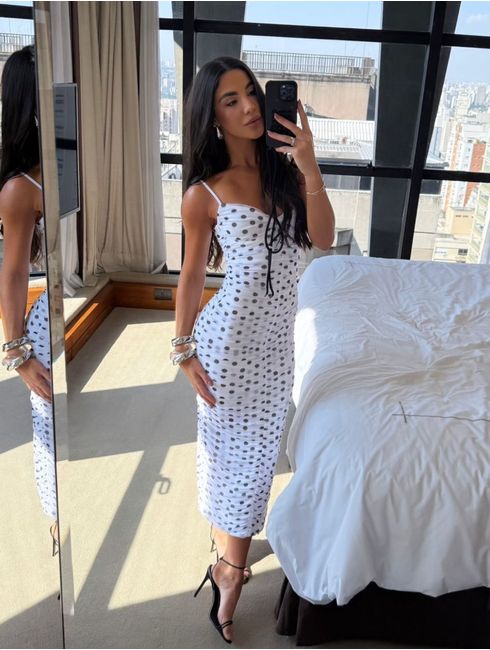 PRÉ-VENDA Vestido Off White Gisele