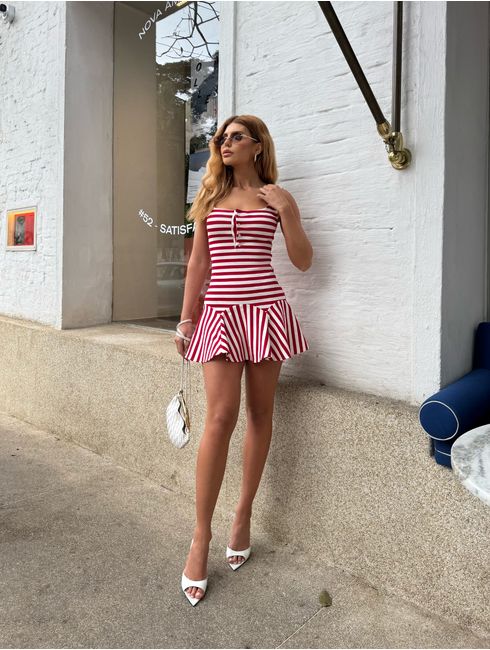 Vestido Listrado Vitoria