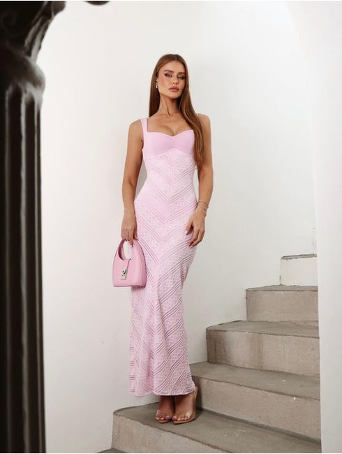 Vestido Rosa Tatiana