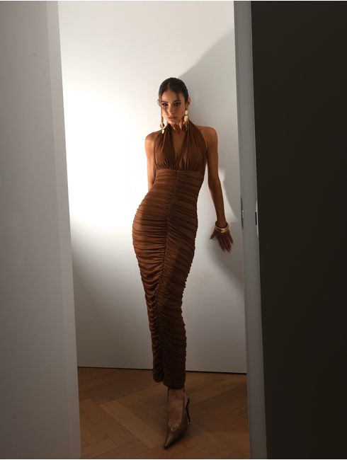 Vestido Marrom Eloa
