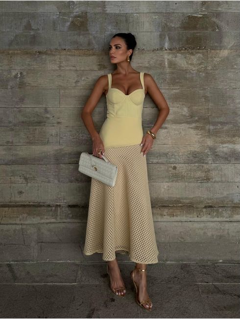 Vestido Amarelo Pilar