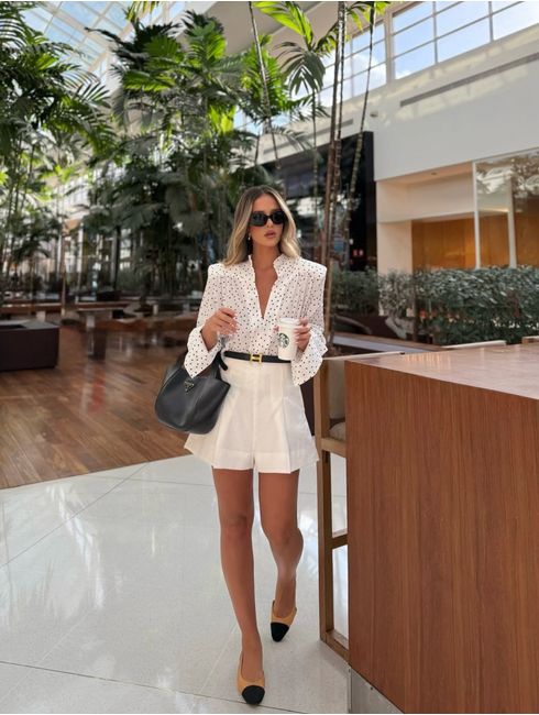 Short Off White Graziela