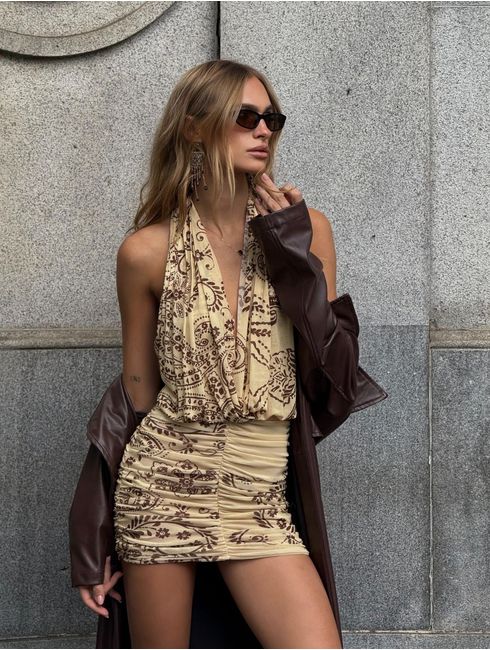 Vestido Amarelo Nagila
