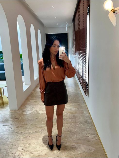 Camisa Terracota Bianca