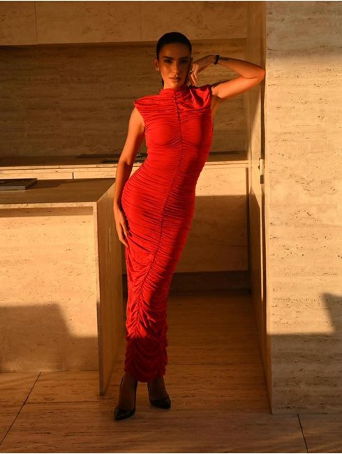 Vestido Vermelho Dani