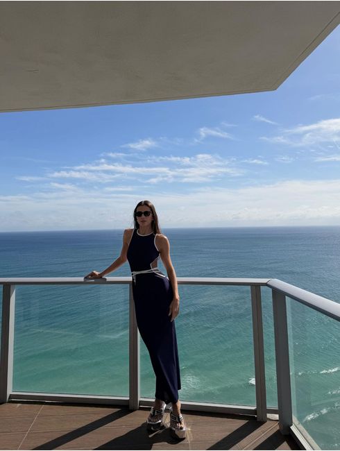 Vestido Marinho Ivana