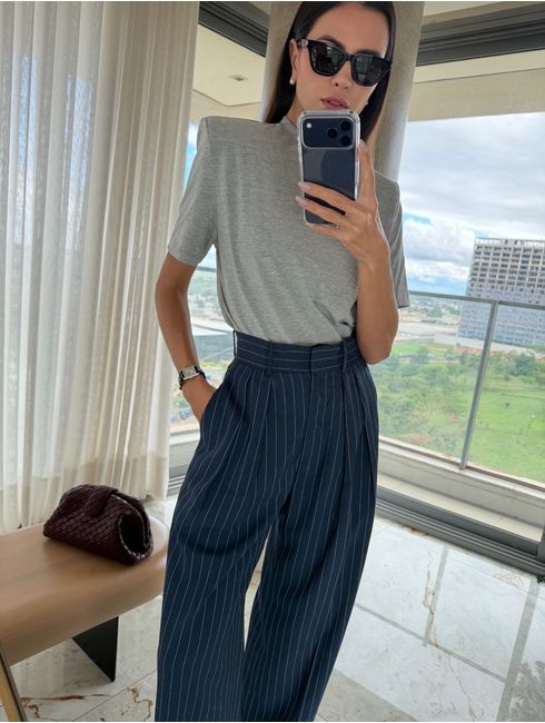 Tee Mescla Escuro Luanda