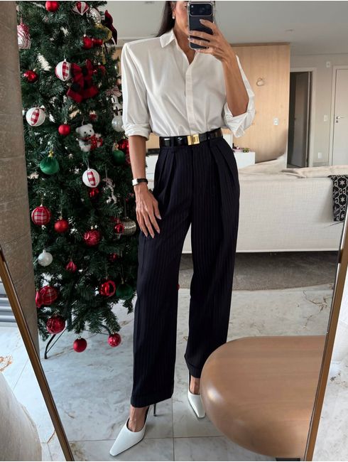 Camisa Off White Flor