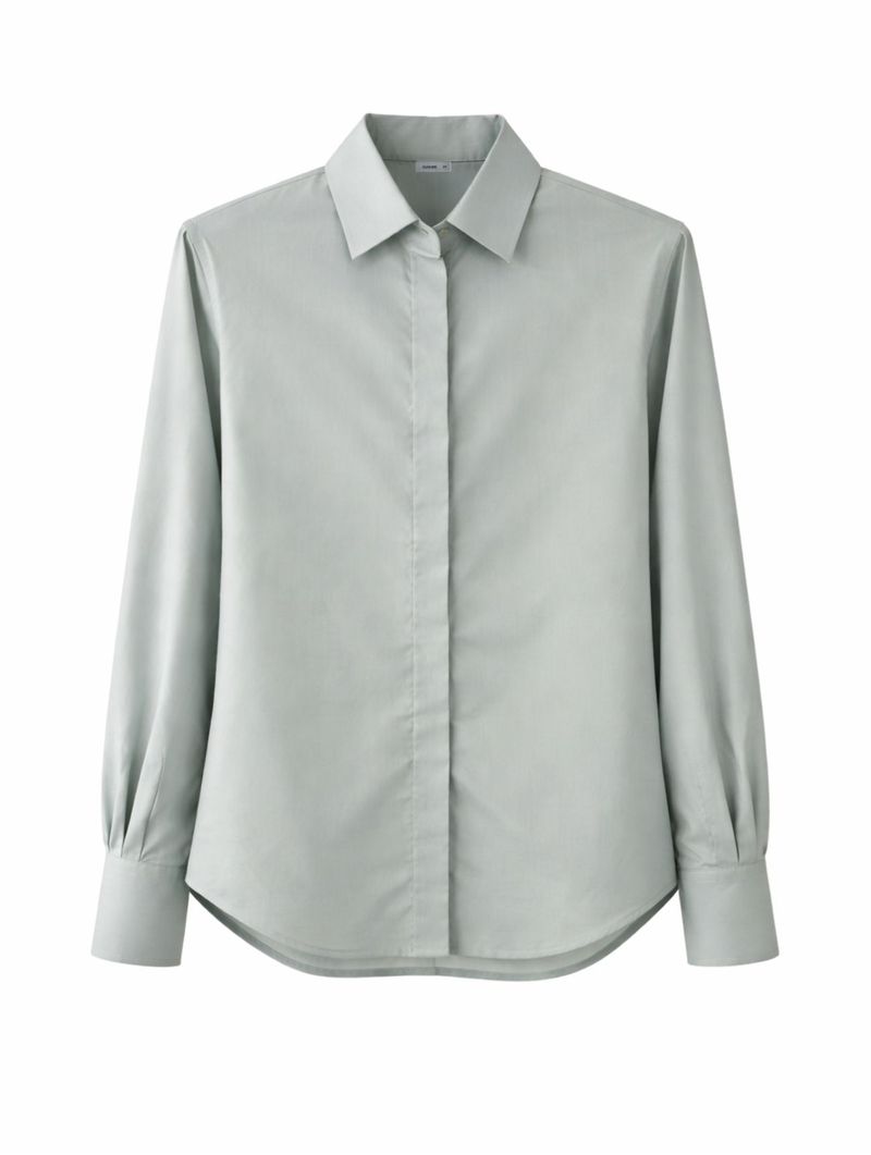 Camisa Verde Flor