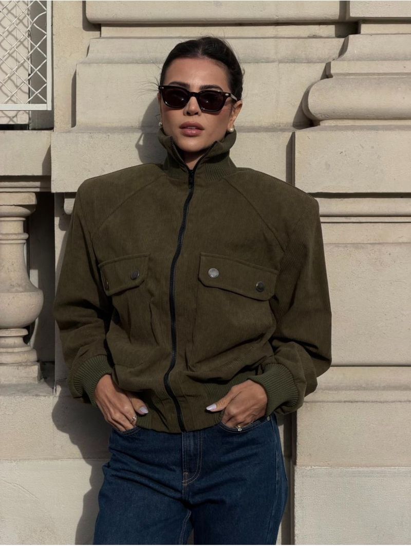 Jaqueta Army Bianca