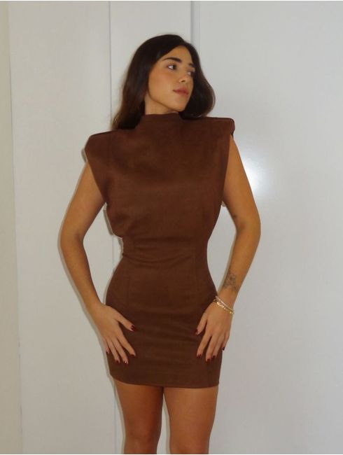 Vestido Chocolate Celia