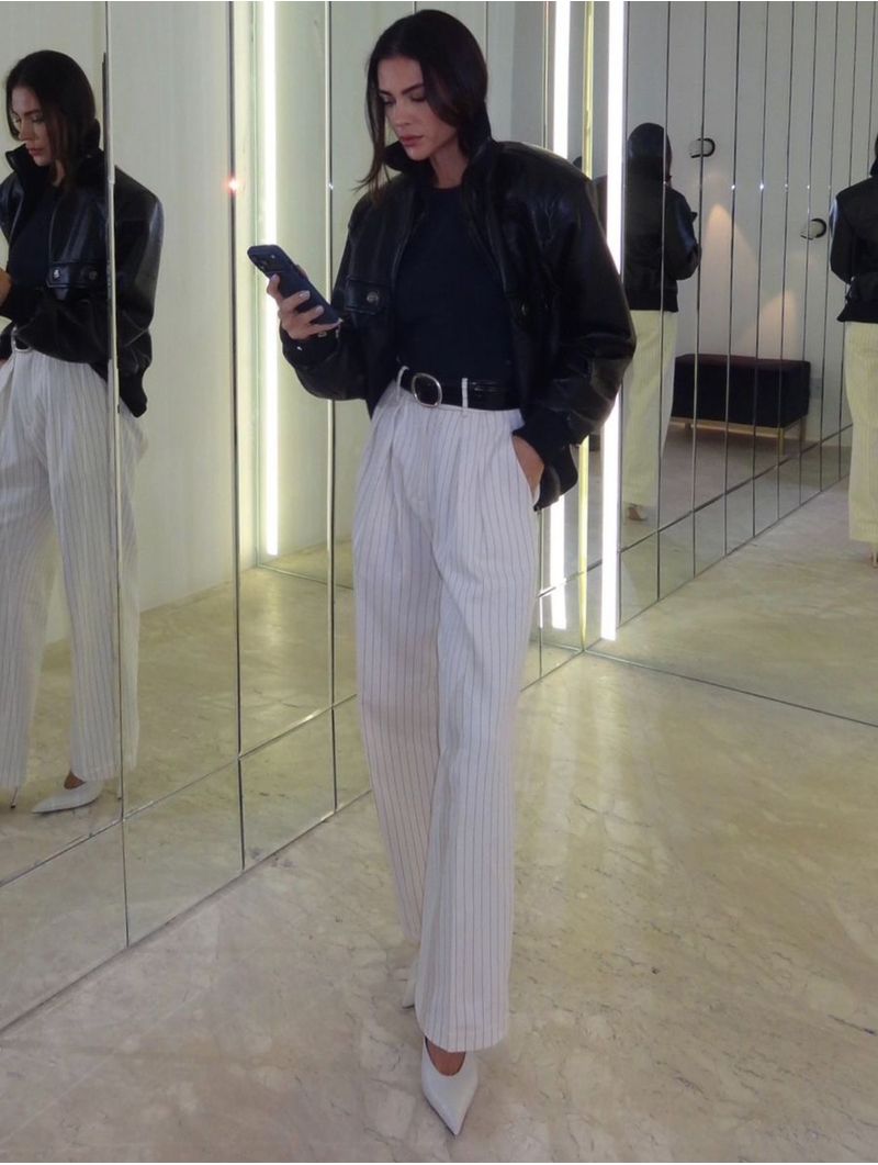 Calça Off White Camila