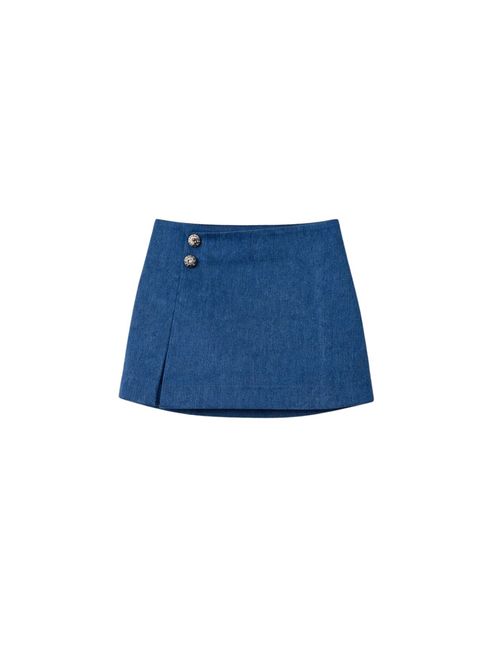 Short Saia Jeans Vick