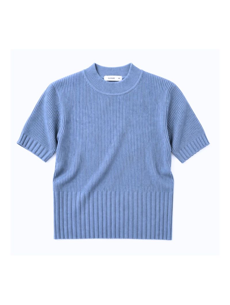 Cropped Misty Blue Esther