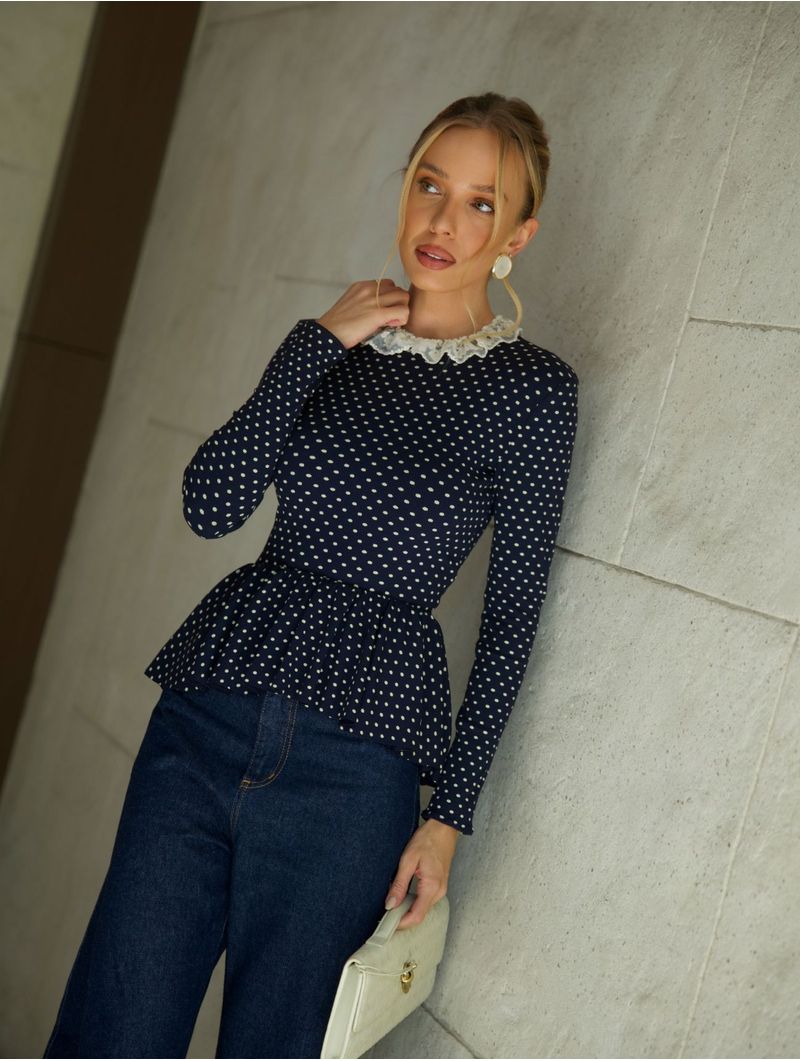 Blusa Navy Sonia