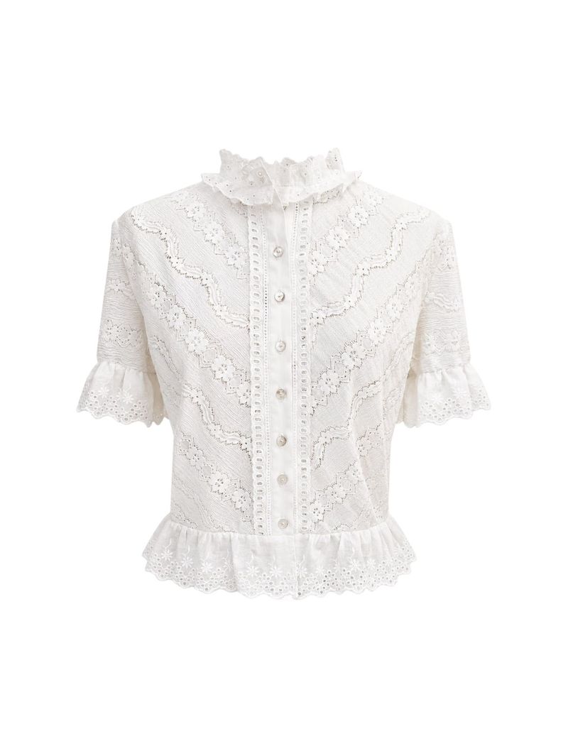 Blusa Off White Mirna