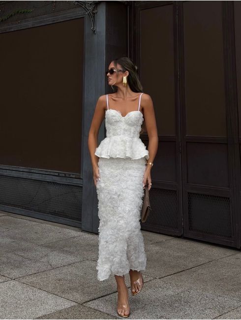 PRÉ VENDA Conjunto Off White Pandora