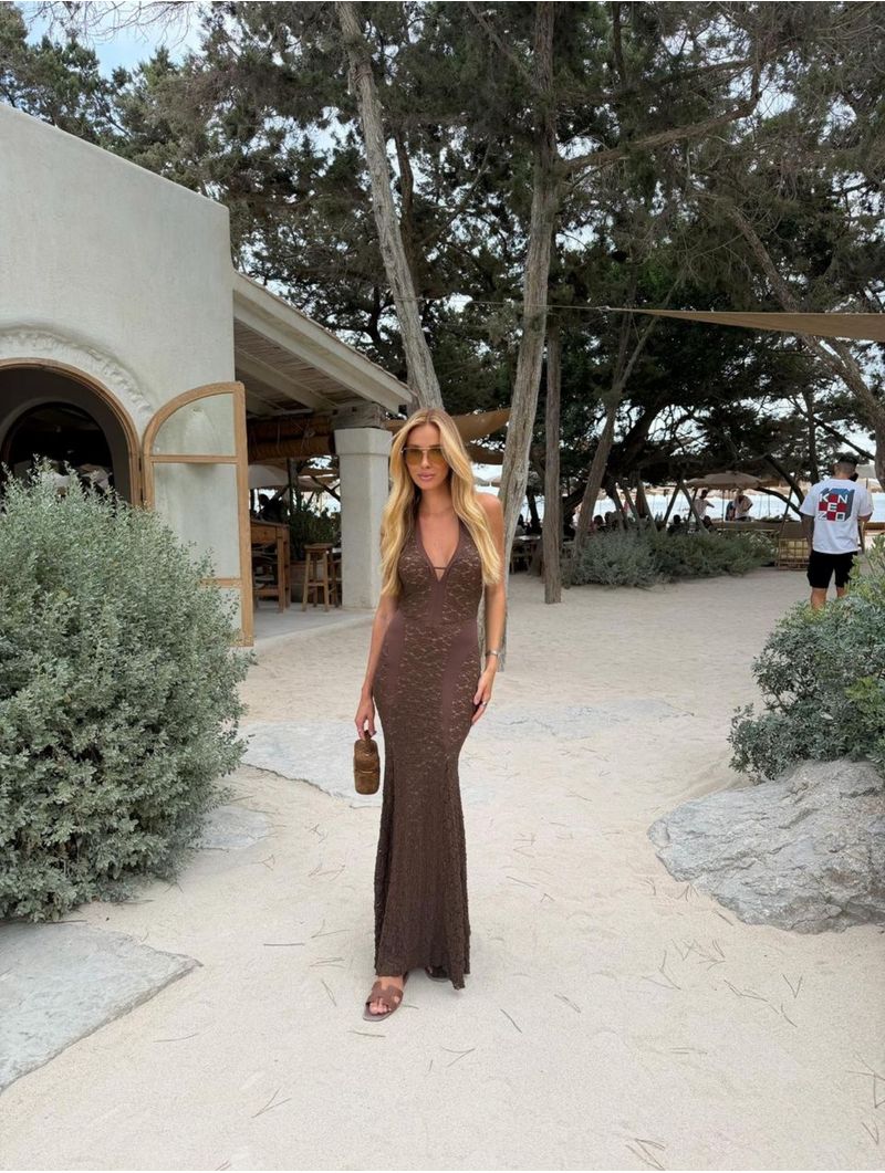 Vestido Coffee Zoe