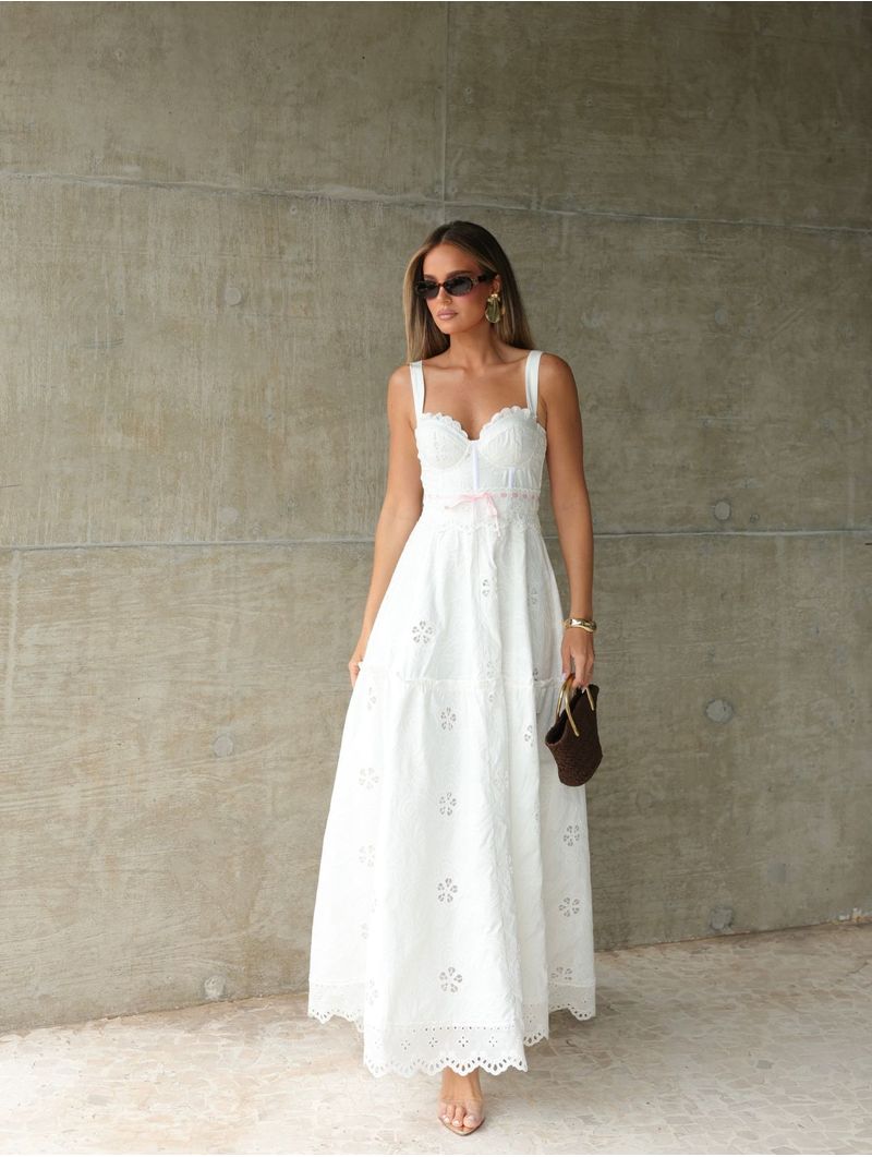 PRÉ VENDA Vestido Off White Naiara
