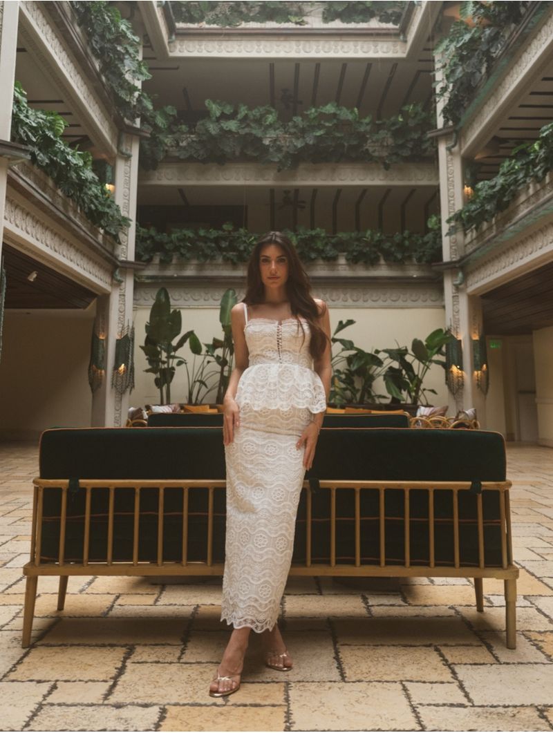 Vestido Branco Sibeli